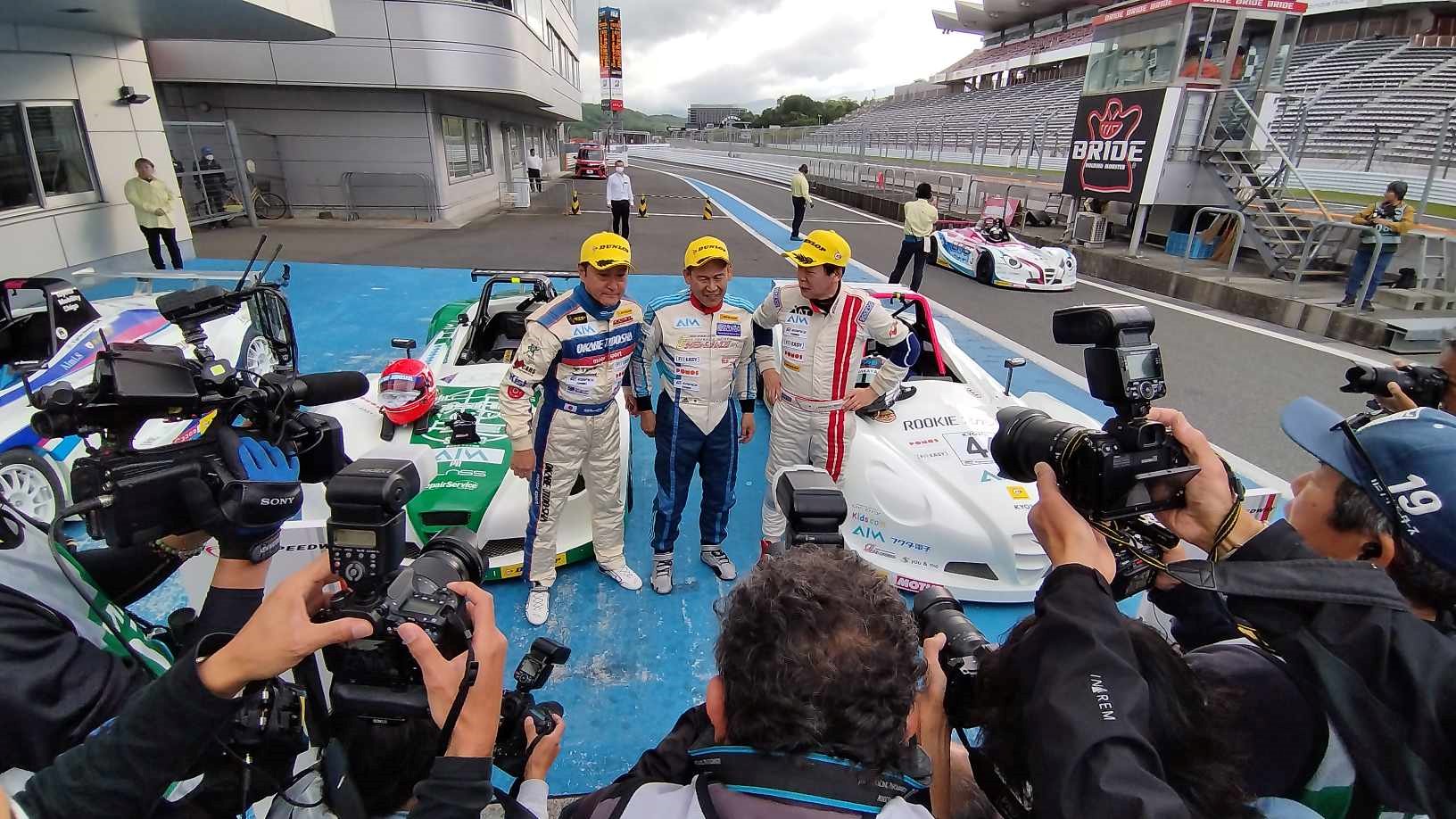 Koshido Racing 今回、それぞれのドライバーが未経験の領域でレースに挑むこととなった。